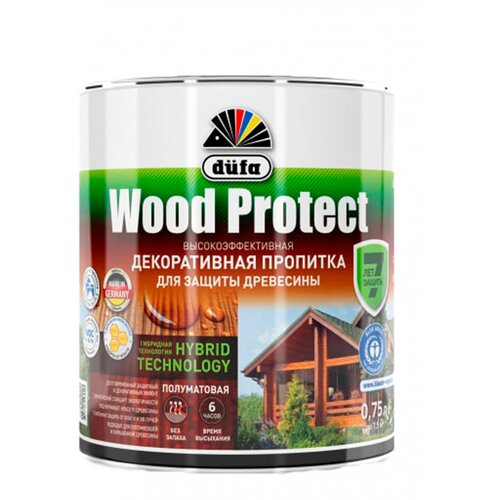 Пропитка для защиты древесины Dufa Wood Protect