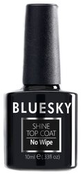 Bluesky верхнее покрытие Luxury Silver Shine Top Coat No Wipe 10 мл