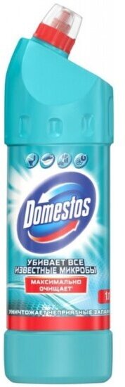 Чистящее средство Domestos доместос Свежесть Атлантики, универсальное, 1 л