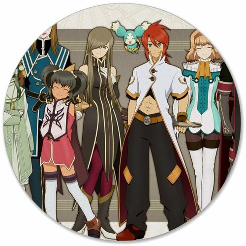 Коврик для мышки круглый Tales of the Abyss