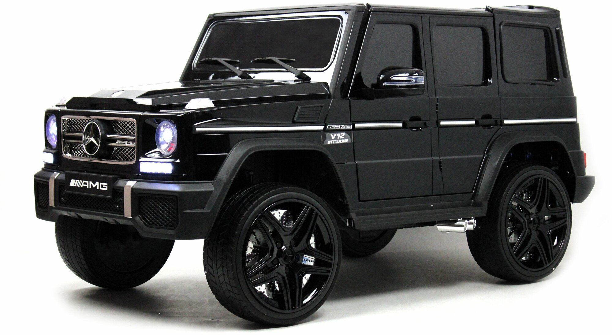 Электромобиль Mercedes-Benz-G65-AMG-4WD (лицензия) черный