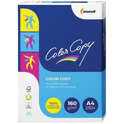 Бумага COLOR COPY для лазерной цветной печати, А4 color copy glossy 170 г м2 sra 3 320x450 мм 250 листов