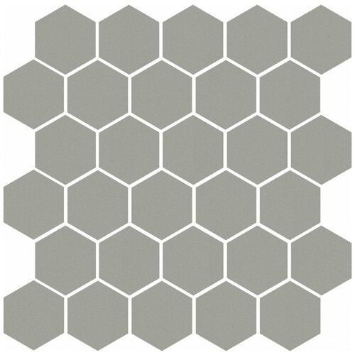 Мозаика Kerama Marazzi Агуста 63002 серый светлый (из 30 частей) 29.7x29.8