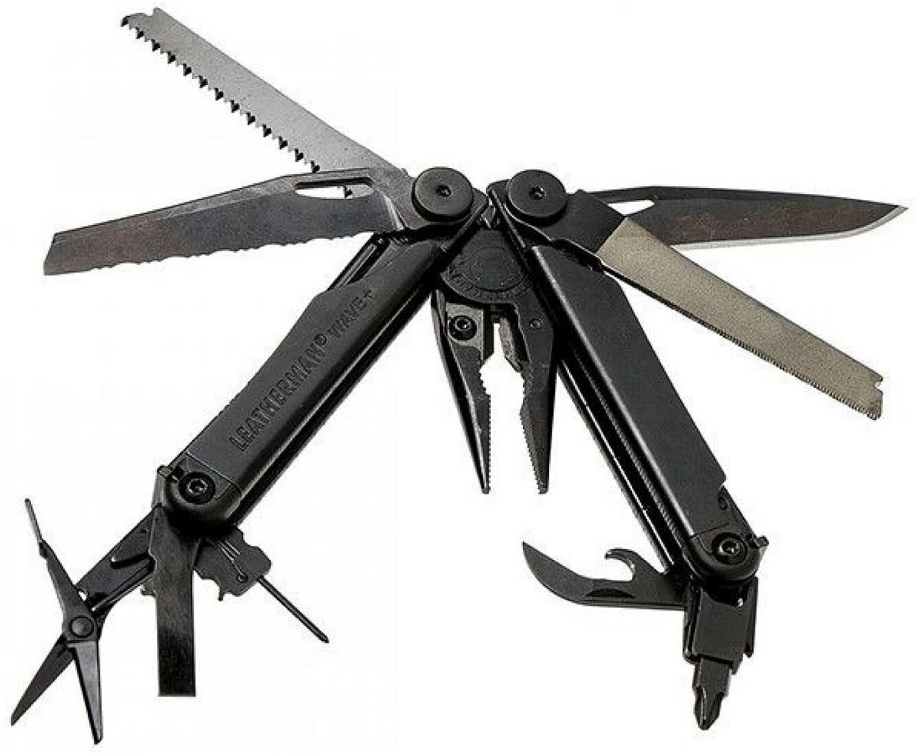 Мультитул LEATHERMAN Wave Plus, 17 функций, черный [832526] - фото №15