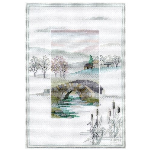 фото Набор для вышивания winter bridge derwentwater designs