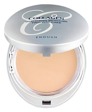 Пудра компактная Collagen whitening moisture two way cake 30 сменным блоком 1 шт. №13 13 г