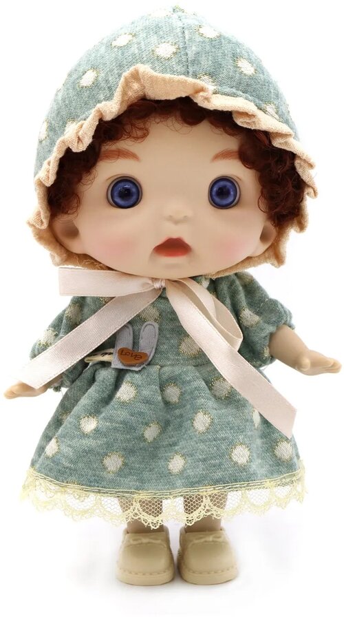 Кукла Funky Toys Baby Cute 18 см, FT0689326 голубой