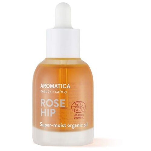 Aromatica Масло шиповника интенсивно увлажняющее - Organic rosehip oil, 30мл