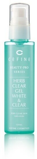 Осветляющий пилинг-гель CEFINE Beauty Pro Herb Clear Gel White & Clear 120мл.