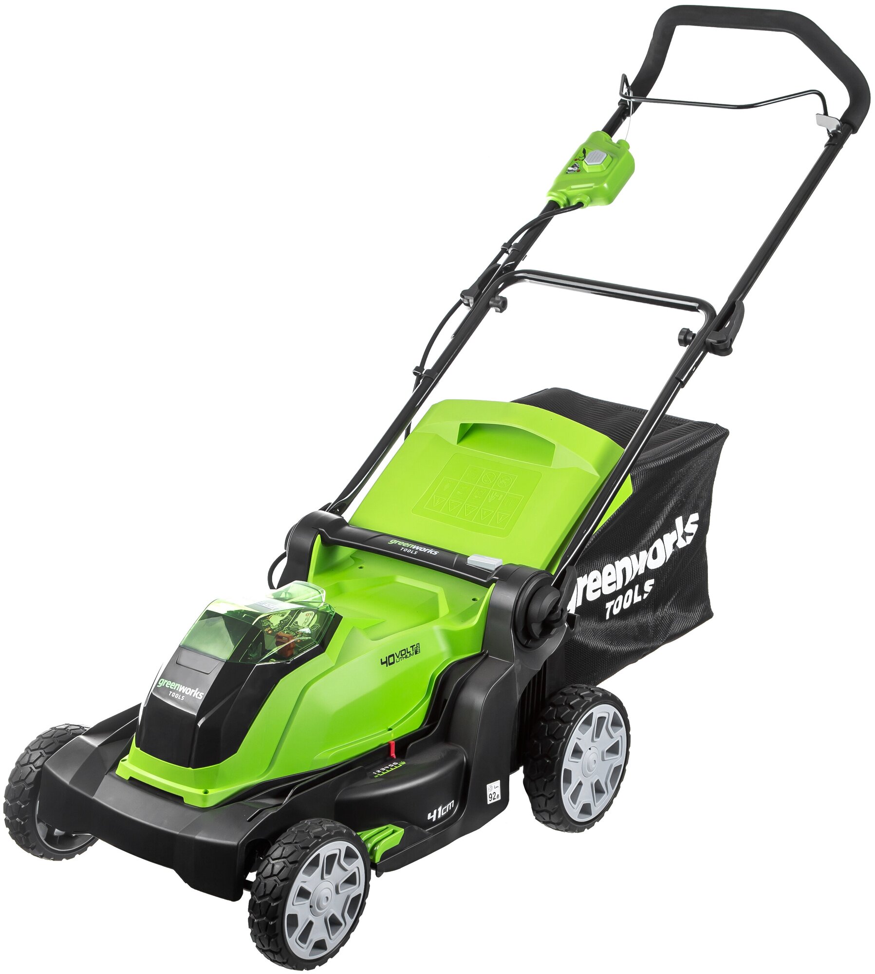 Газонокосилка GreenWorks 2504707VB G40LM40K4 .