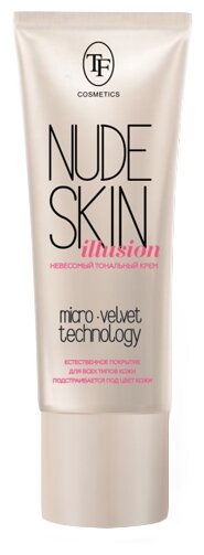 TF Cosmetics Тональный крем Nude Skin Illusion, 40 мл, оттенок: 101 слоновая кость