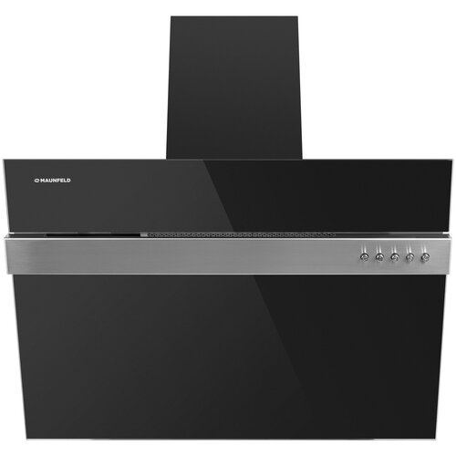 Наклонная вытяжка MAUNFELD Bridge Line 50 цвет корпуса черныйвставка сатин цвет окантовкипанели серебристый 1749000₽