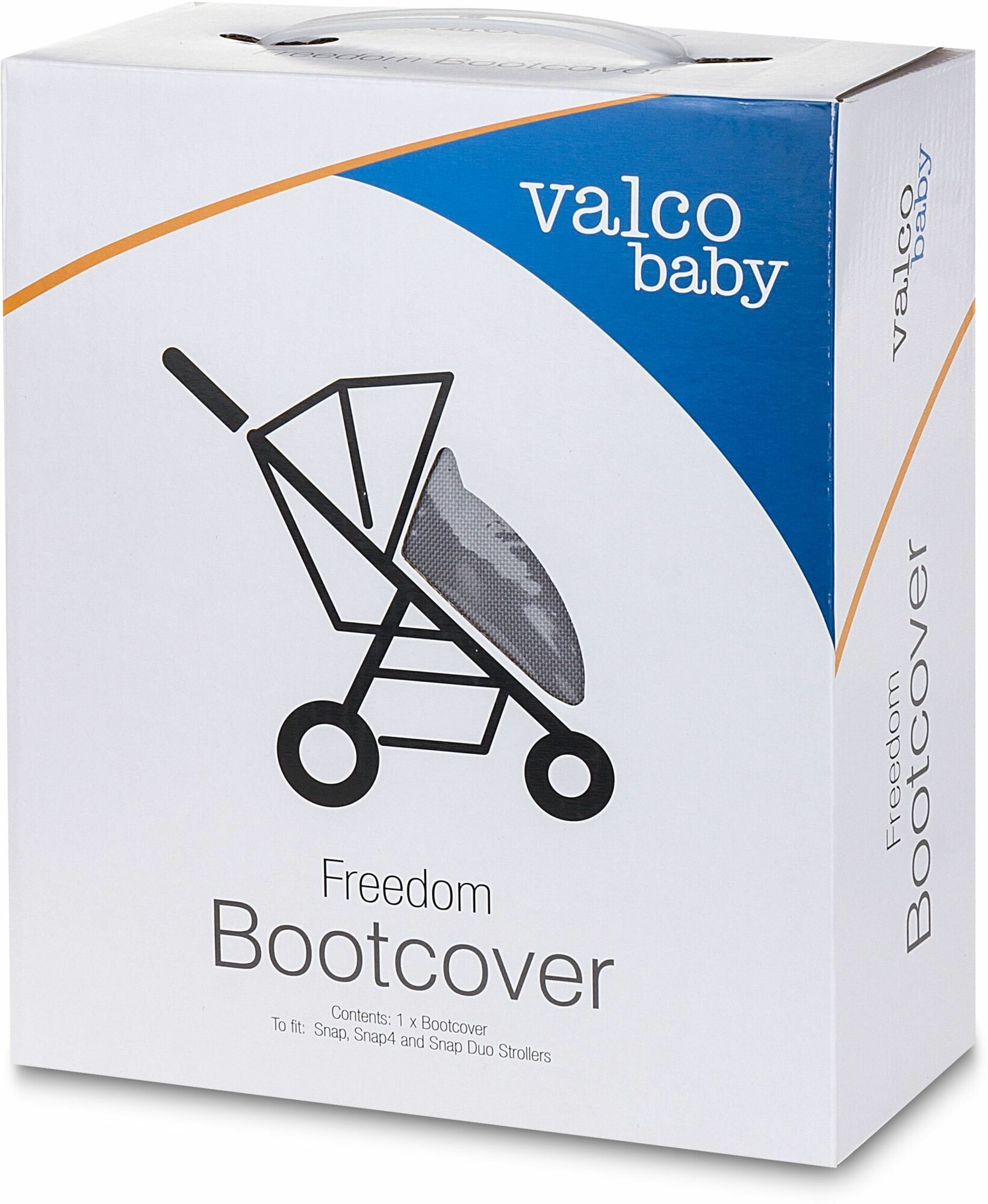 Накидка на ножки Valco baby Boot Cover Snap Duo / цвет: Cool Grey