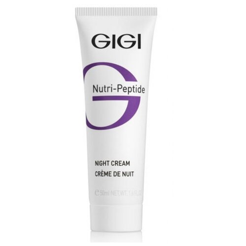 Gigi крем Nutri Peptide night Cream, 50 мл крем для лица gigi nutri peptide 10% glycolic cream 50 мл