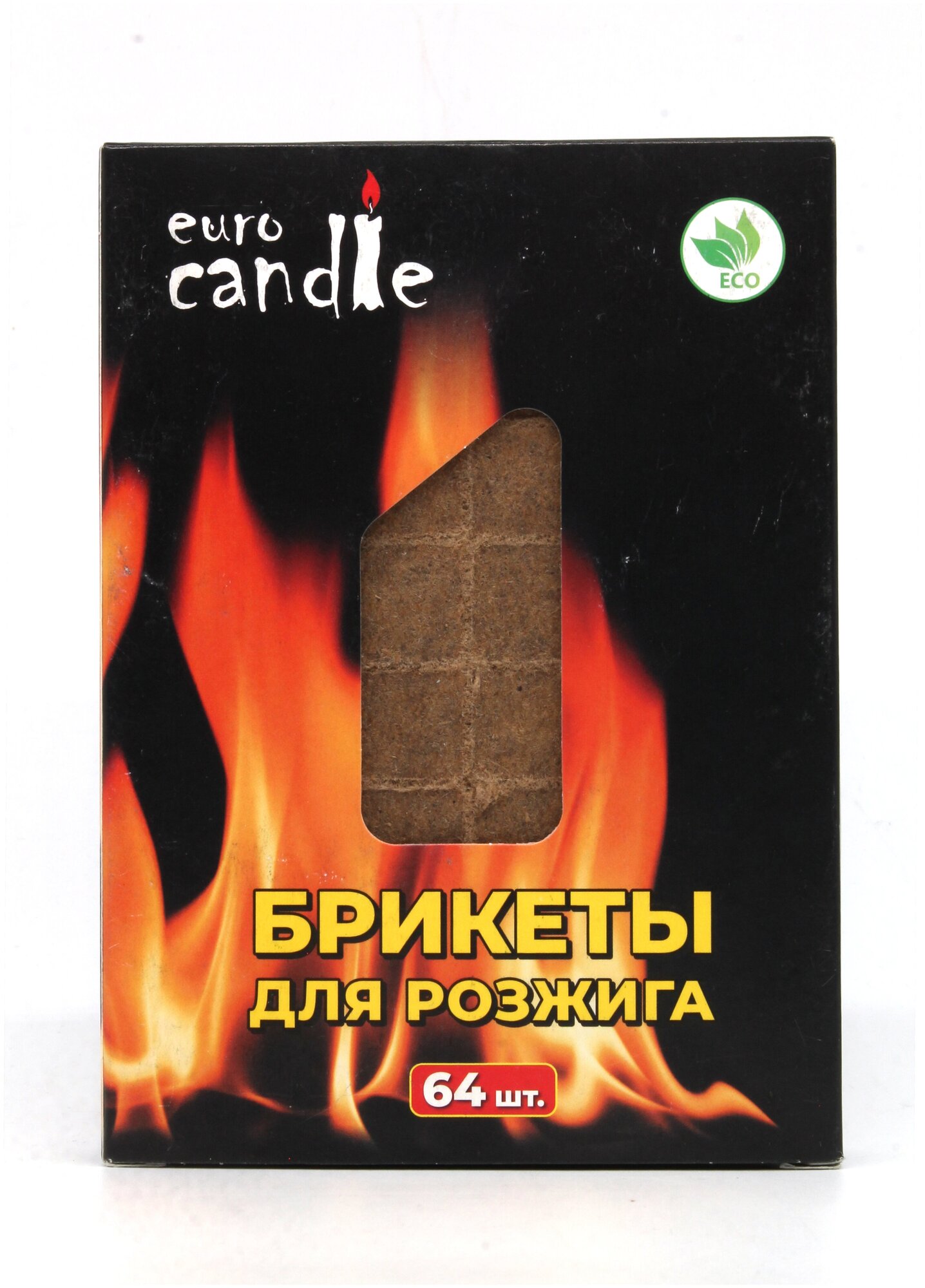 Брикеты для розжига EuroCandle 192 штуки 600 грамм - фотография № 6