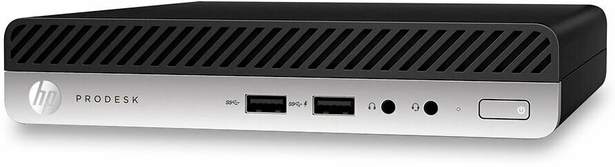 Мини компьютер б/у HP ProDesk 600 G3 DM / i5-6500T / 8Gb / 256Gb SSD / Win 10 Pro