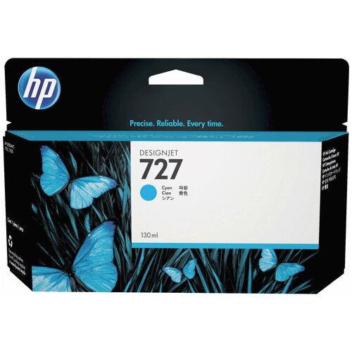 Картридж струйный HP 727 B3P19A голубой оригинальный картридж струйный hp 727 b3p19a голубой оригинальный