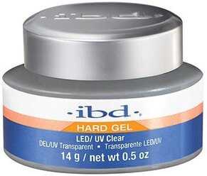 Гель IBD LED/UV Clear Gel 14 г прозрачный