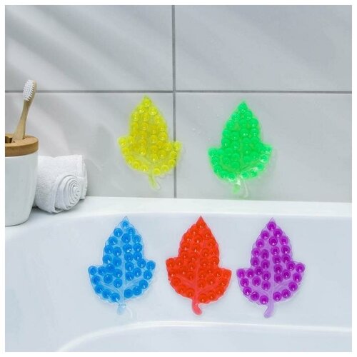 Мини-коврик для ванны Кленовый лист 9х135 см 20 шт 3145₽