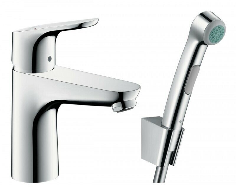 Смеситель с гигиеническим душем Hansgrohe Focus 31927000