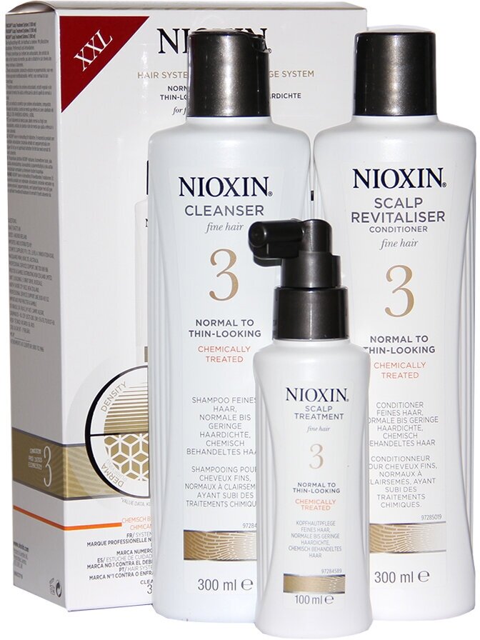 Набор система 3 XXL Nioxin system hair kit 03