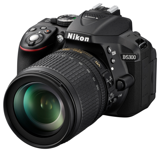 Фотоаппарат Nikon D5300 Kit AF-S DX NIKKOR 18-105mm f/3.5-5.6G ED VR, черный