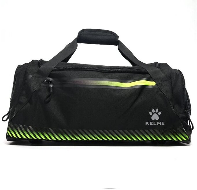 Сумка спортивная многофункциональная KELME Big Haversack, 9876005-010, полиэстер, черный - фотография № 4