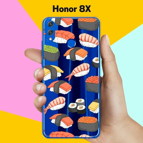 Силиконовый чехол Суши на Honor 8X силиконовый чехол суши на honor 8a