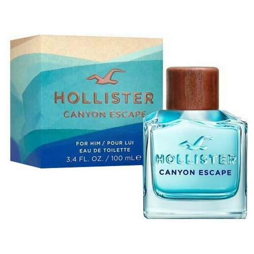 Hollister men (canyon Escape Collection) Canyon Escape Туалетная вода 100 мл.