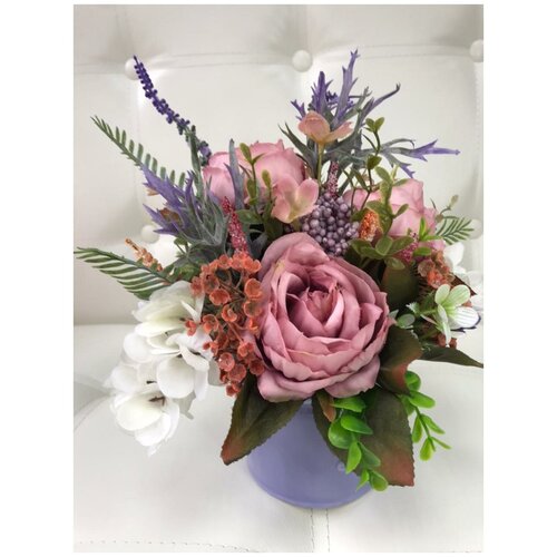 Интерьерный декор бинч Искусственные цветы