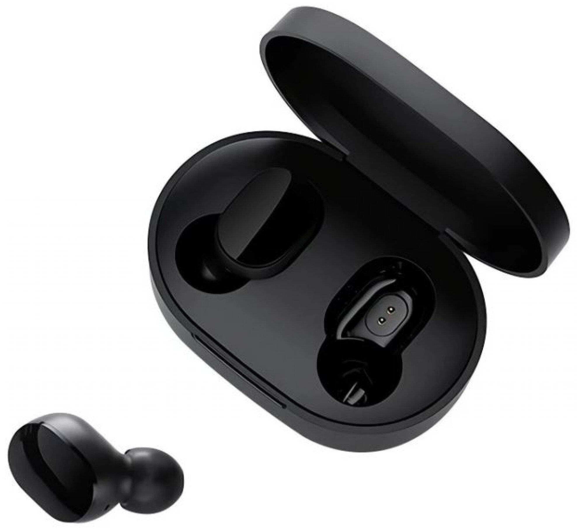 Гарнитура XIAOMI Mi True Wireless Earbuds Basic 2S, Bluetooth, вкладыши, черный [bhr4273gl] - фото №4