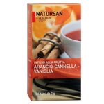 Чай фруктовый La via del te Arancio-Cannella-Vaniglia в пакетиках - изображение