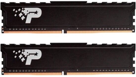 Оперативная память Patriot Memory DDR4 32Gb (2x16Gb) 2666MHz pc-21300 Signature (PSP432G2666KH1)