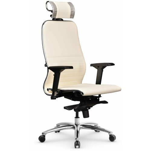Компьютерное офисное кресло Metta Samurai К-3.04 MPES Молочное