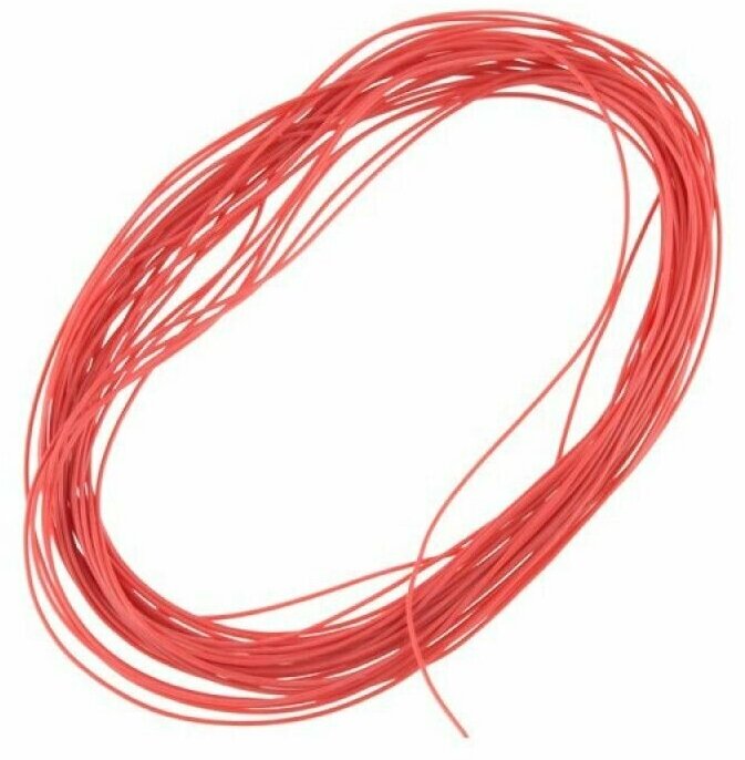 Провод силиконовый 30AWG/0.055кв. мм, лужёная медь 11*0.08мм, красный 50 метров — купить в интернет-магазине ООО "Спецрадиокомплект" на Яндекс Маркете