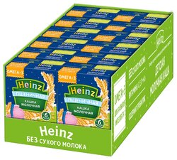 Каша Heinz молочная пшеничная (с 6 месяцев) 200 мл, 12 шт