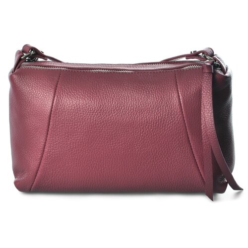 фото Сумка afina, натуральная кожа, виноград