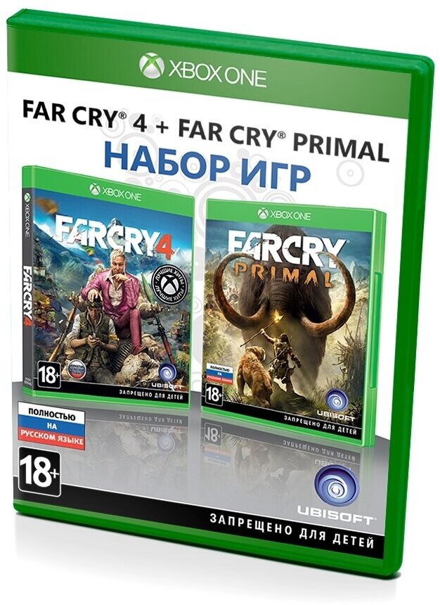 PS4 КОМП FAR CRY 4+FAR CRY PRIMAL Игра для PS4 Ubisoft - фото №2