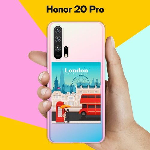 Силиконовый чехол London на Honor 20 Pro силиконовый чехол hippie stickers на honor 20 pro хонор 20 про