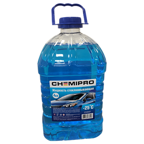 Жидкость для стеклоомывателя Chemipro CH041, -25°C, 4 л