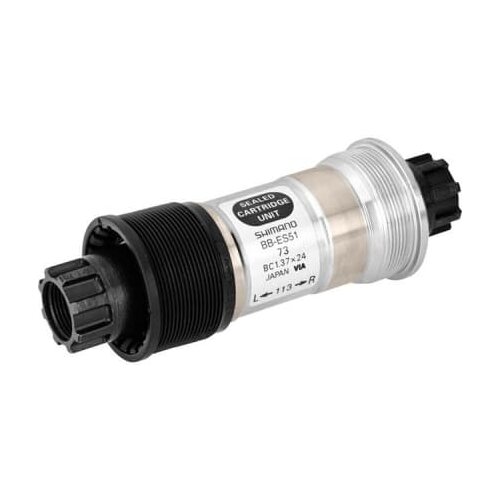 Каретка Shimano ES51 73/113мм б/болтов EBBES51C13 каретка shimano un 300 68 113 мм без болтов ebbun300b13x