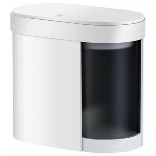 Контейнер для мусора с двумя отсеками Six Percent Wet And Dry Separation Trash Can White 15 л (BF-GB103)