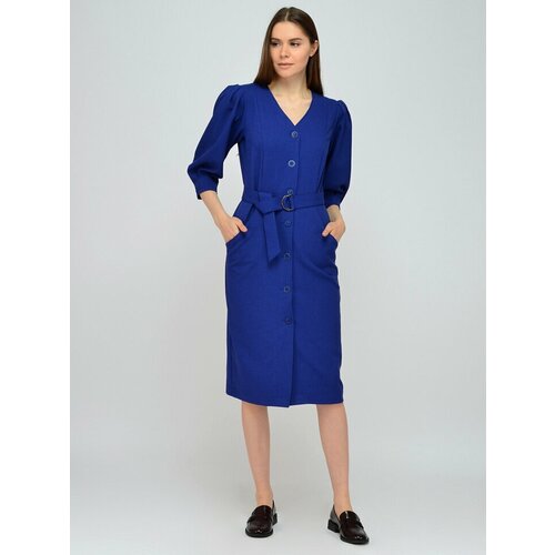 фото Платье viserdi, размер 44, синий