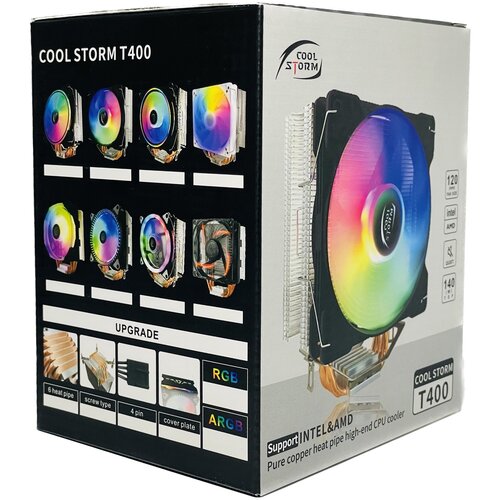 Кулер для процессора 120мм Cool Storm T400 Intel LGA 775/115X/1200/1366/1700