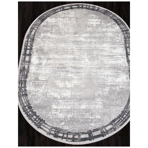 Ковер 1436 - ACIK GRI - Овал - коллекция MODA 1.60x2.30