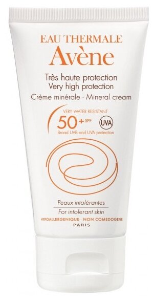 AVENE крем с минеральным экраном SPF 50, 50 мл