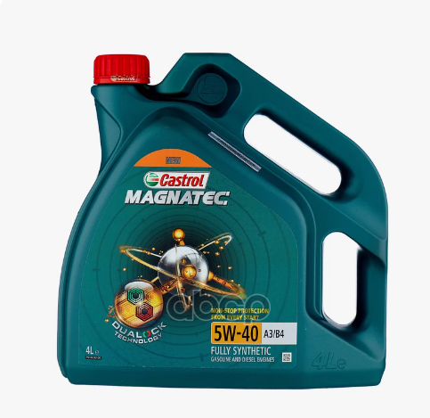 Castrol Масло Моторное 5W40 Castrol 4Л Magnatec Dualock A3/B4