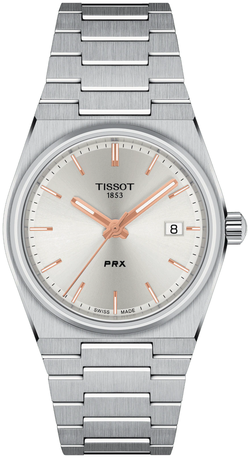 Наручные часы TISSOT T-Classic, бежевый, серебряный