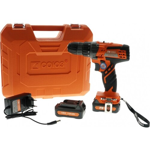 Шуруповерт 12 В Литий 2 акк 2Ач кейс энергомаш 755000₽