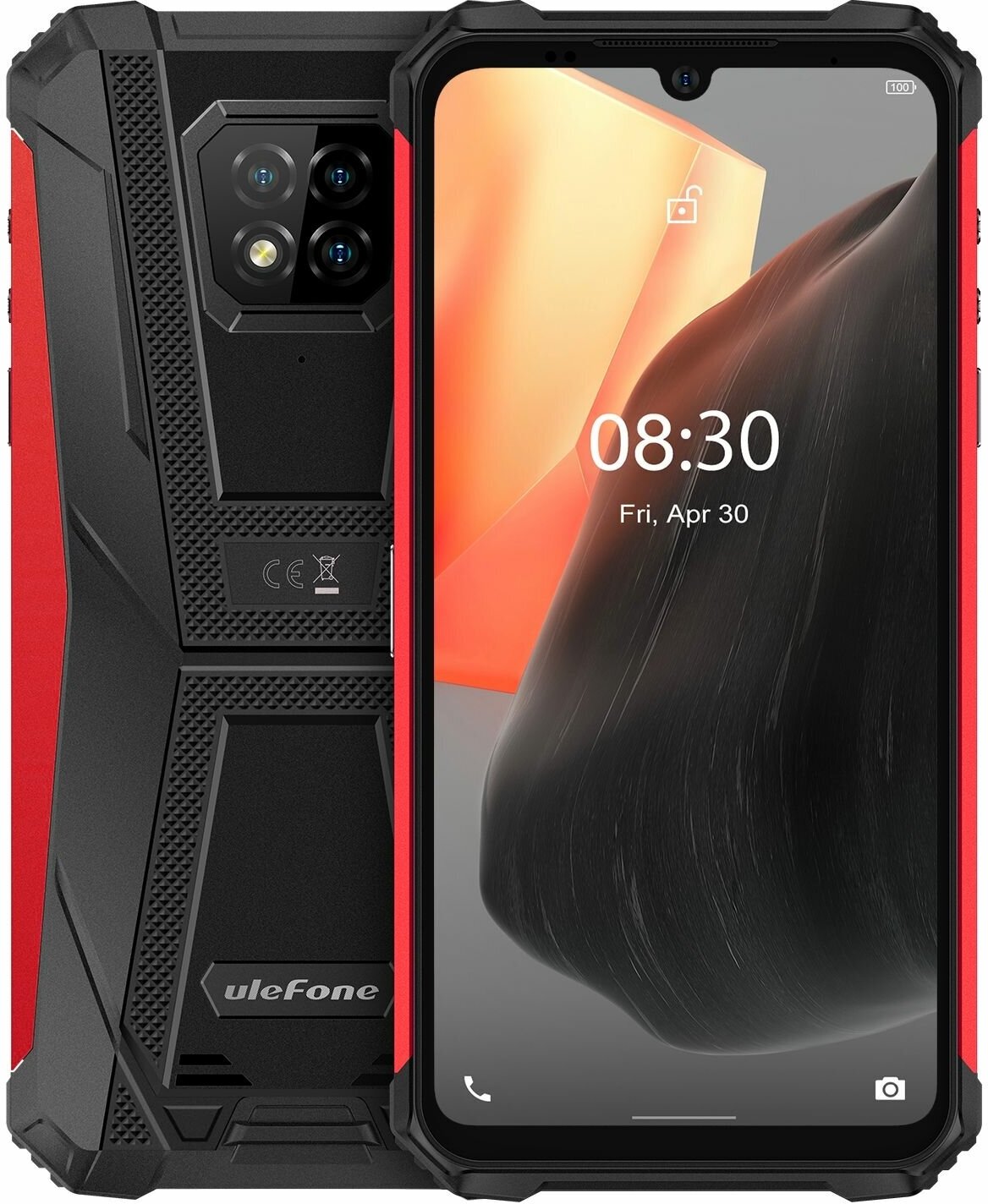 Смартфон Ulefone ARMOR 8 PRO 8/128 GB RED IP68 Быстрая зарядка